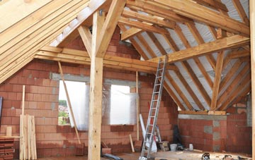 Lower Rea attic trusses